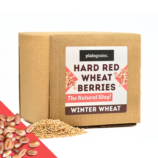 5.5 LB Dry Hard Red Winter Wheat Berries | Single Box