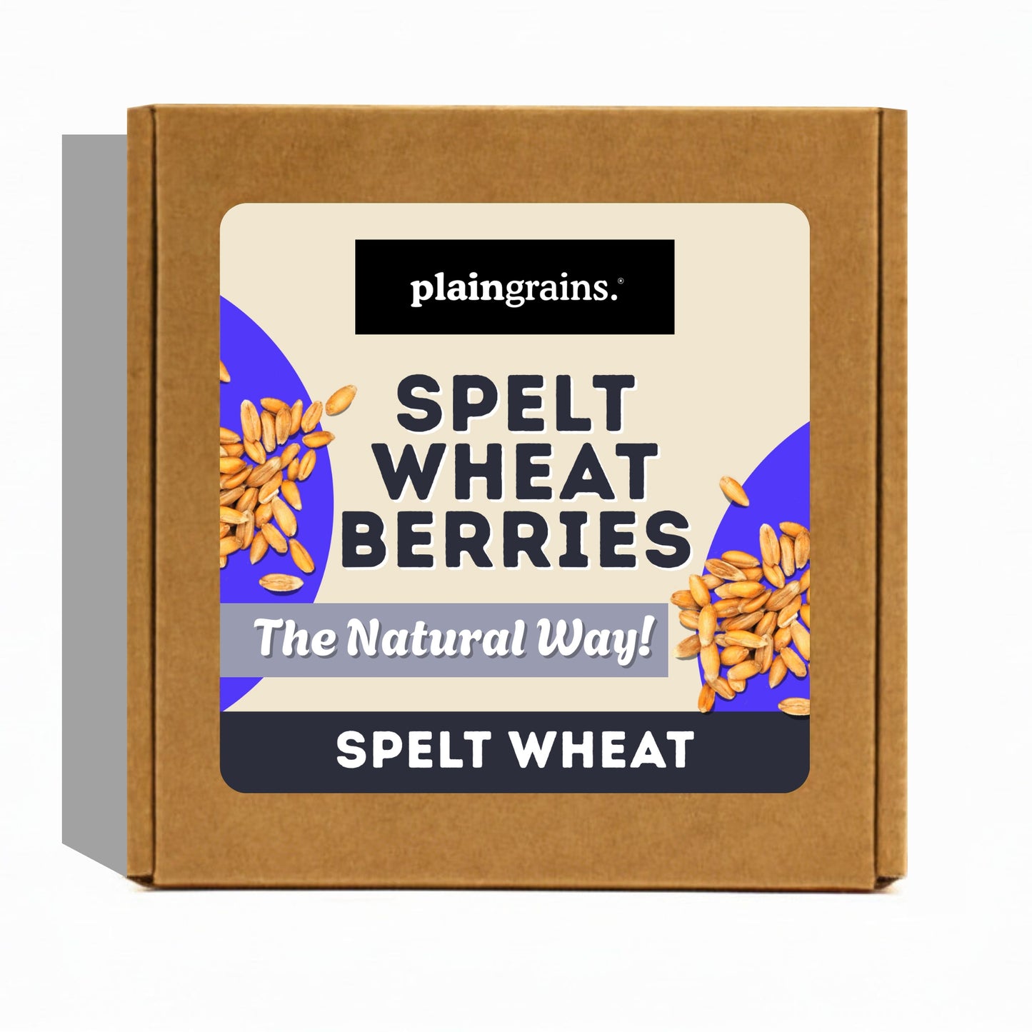 2.5 LB Spelt Wheat Berries Box