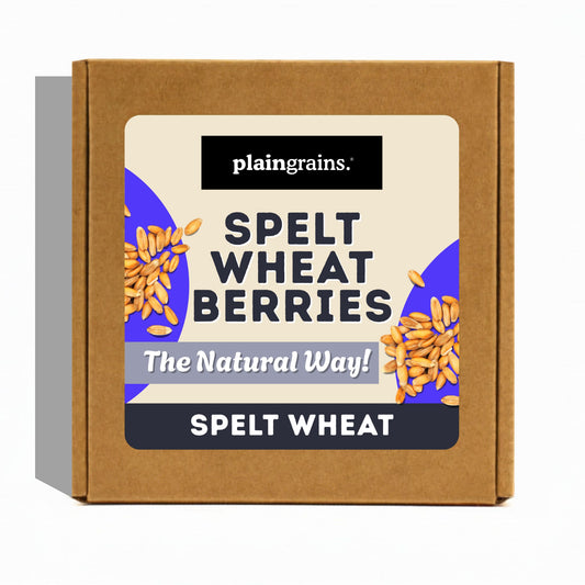 2.5 LB Spelt Wheat Berries Box