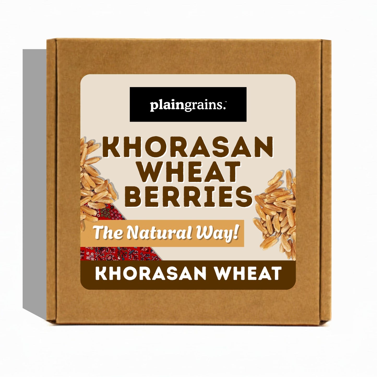2.5 LB Khorasan Wheat Berries Box