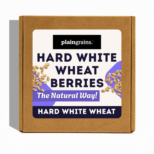 5.5 LB Hard White Winter Wheat Berries Box