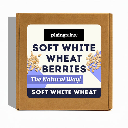 11 LB Soft White Winter Wheat Berries Box